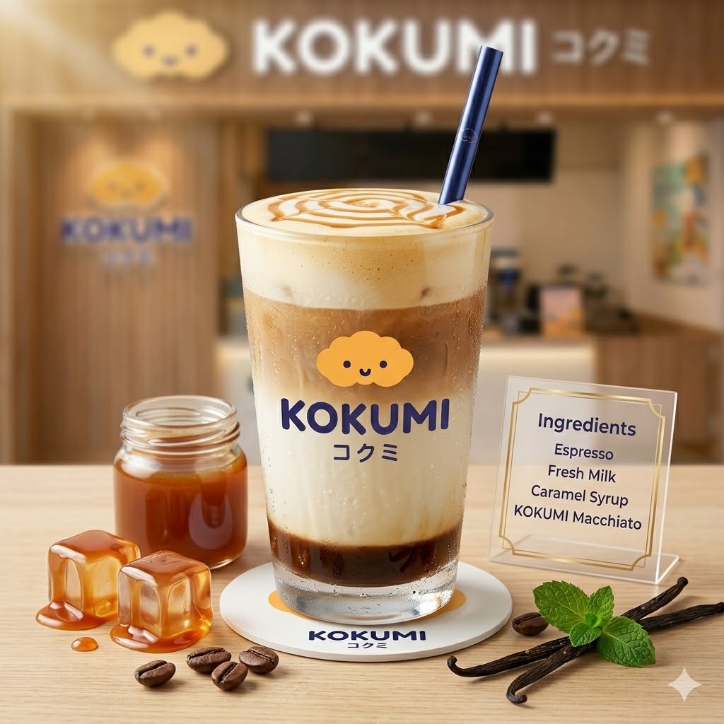 Caramel Latte – Latte dengan caramel syrup